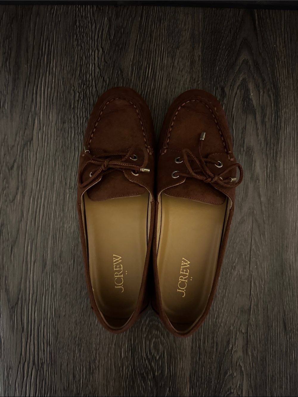 J Crew Sueded Boatshoe/Loafer